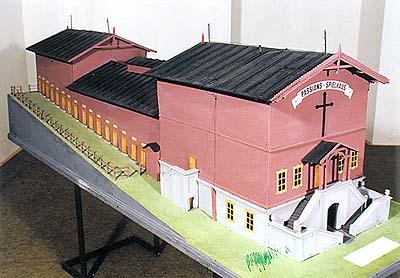 Passionspielhaus-Modell
